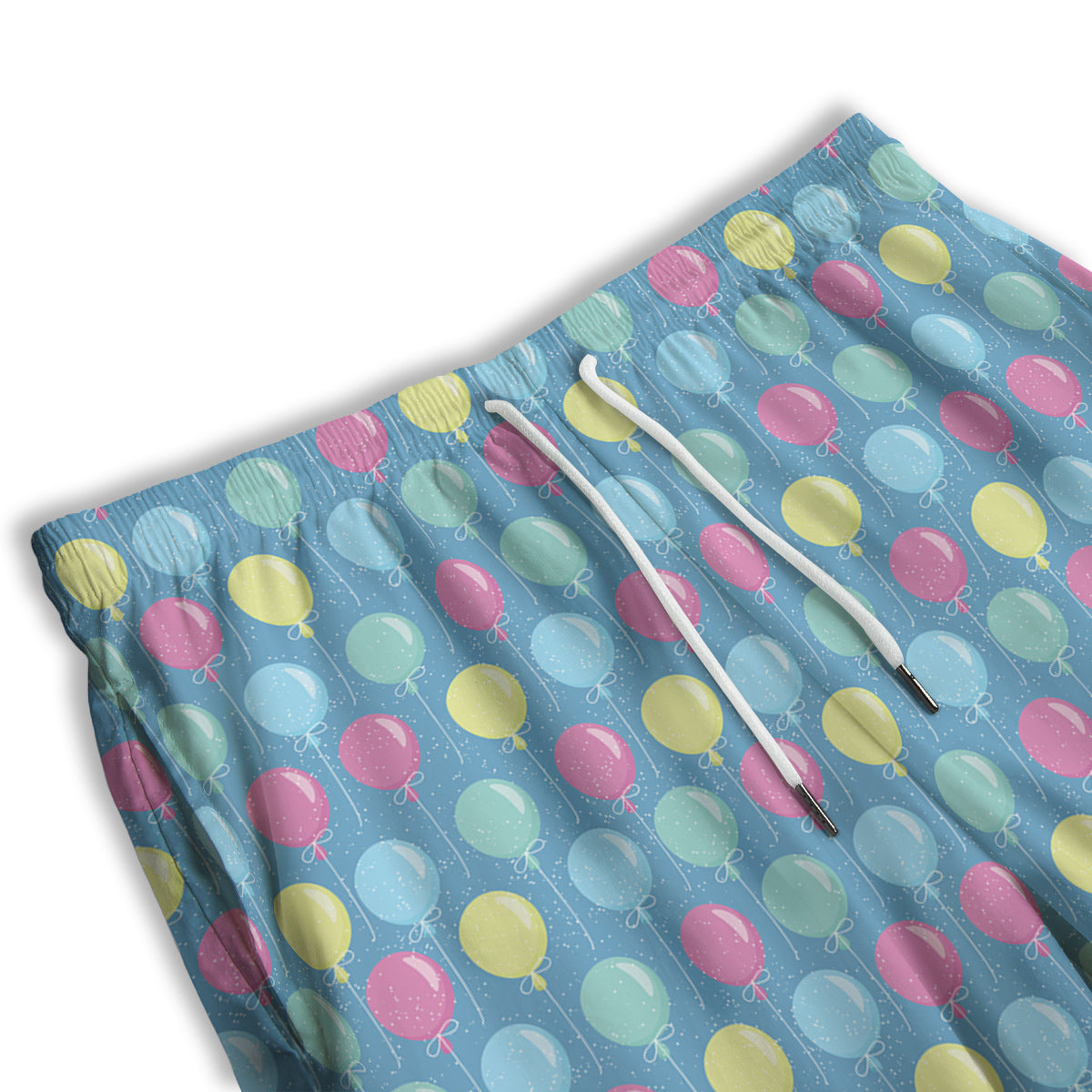 Balloon Colorful Print Pattern Men's Athletic Shorts
