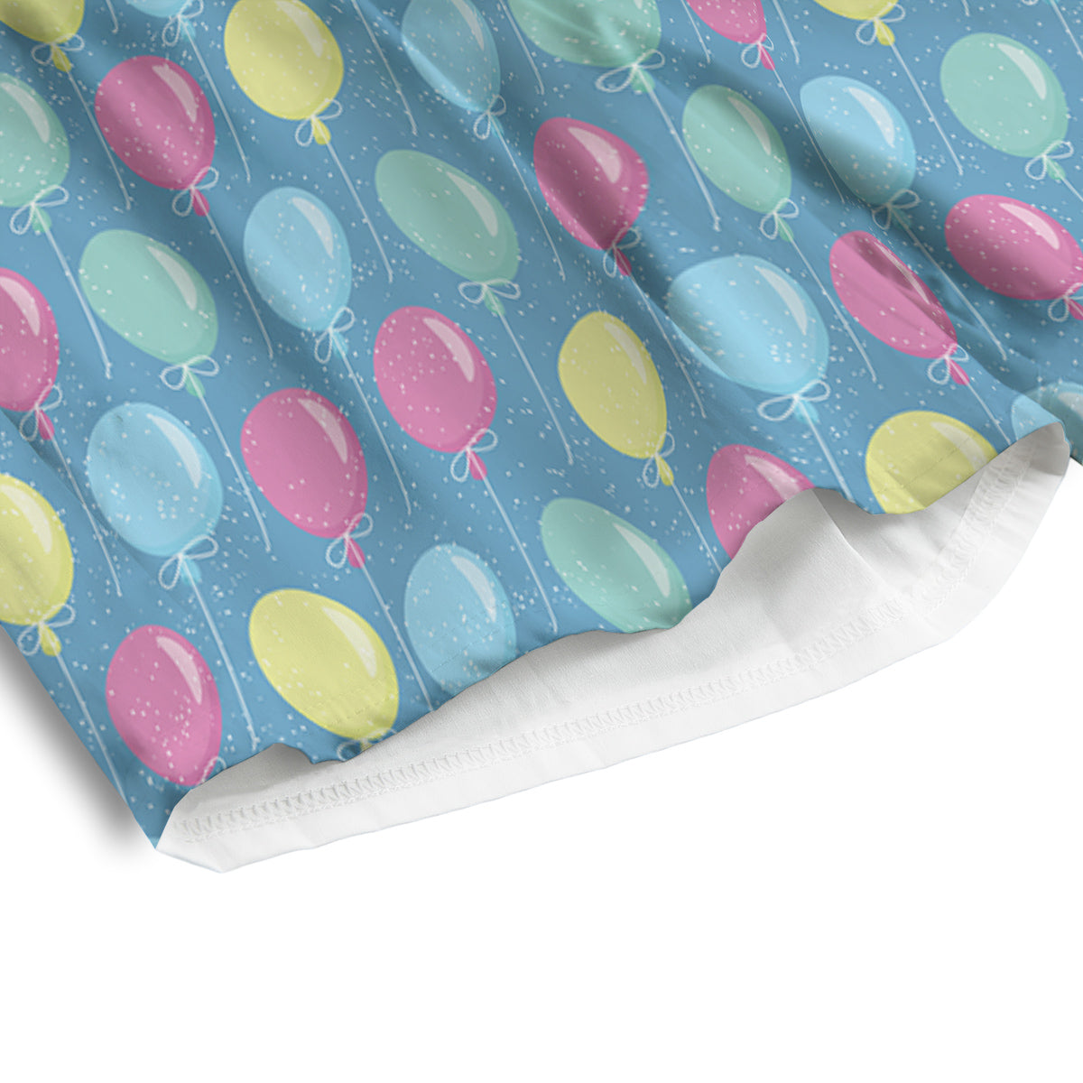 Balloon Colorful Print Pattern Men's Athletic Shorts