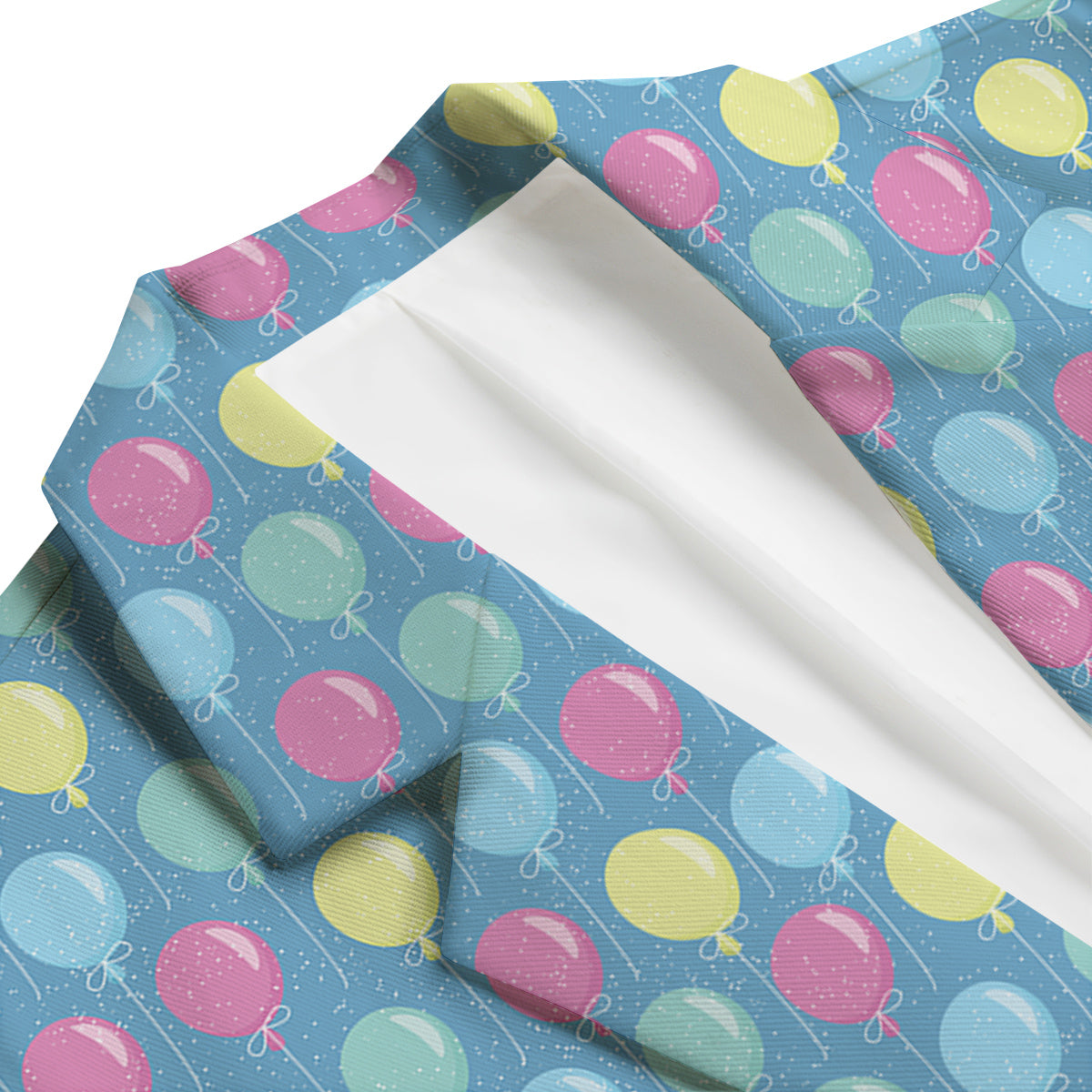 Balloon Colorful Print Pattern Men's Blazer-grizzshop