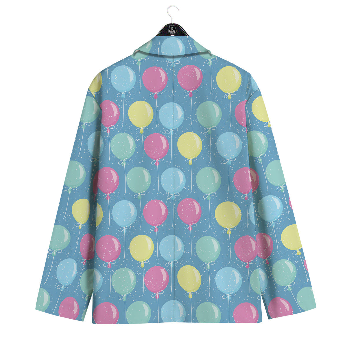 Balloon Colorful Print Pattern Men's Sport Coat-grizzshop