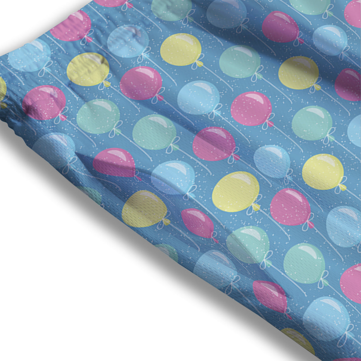 Banana Tropical Green Print Pattern Mesh Shorts