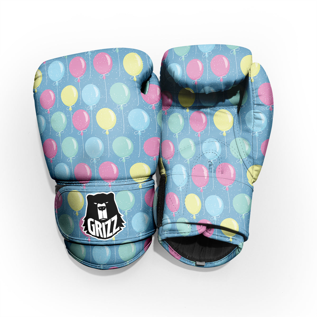 Balloon Colorful Print Pattern Pro Boxing Glove