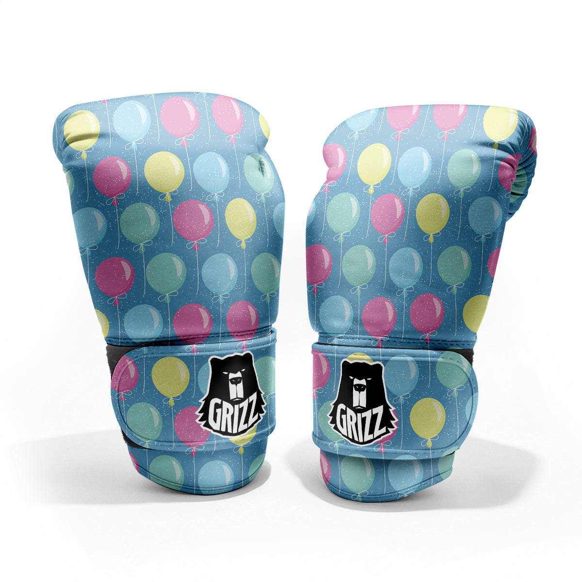 Balloon Colorful Print Pattern Pro Boxing Glove