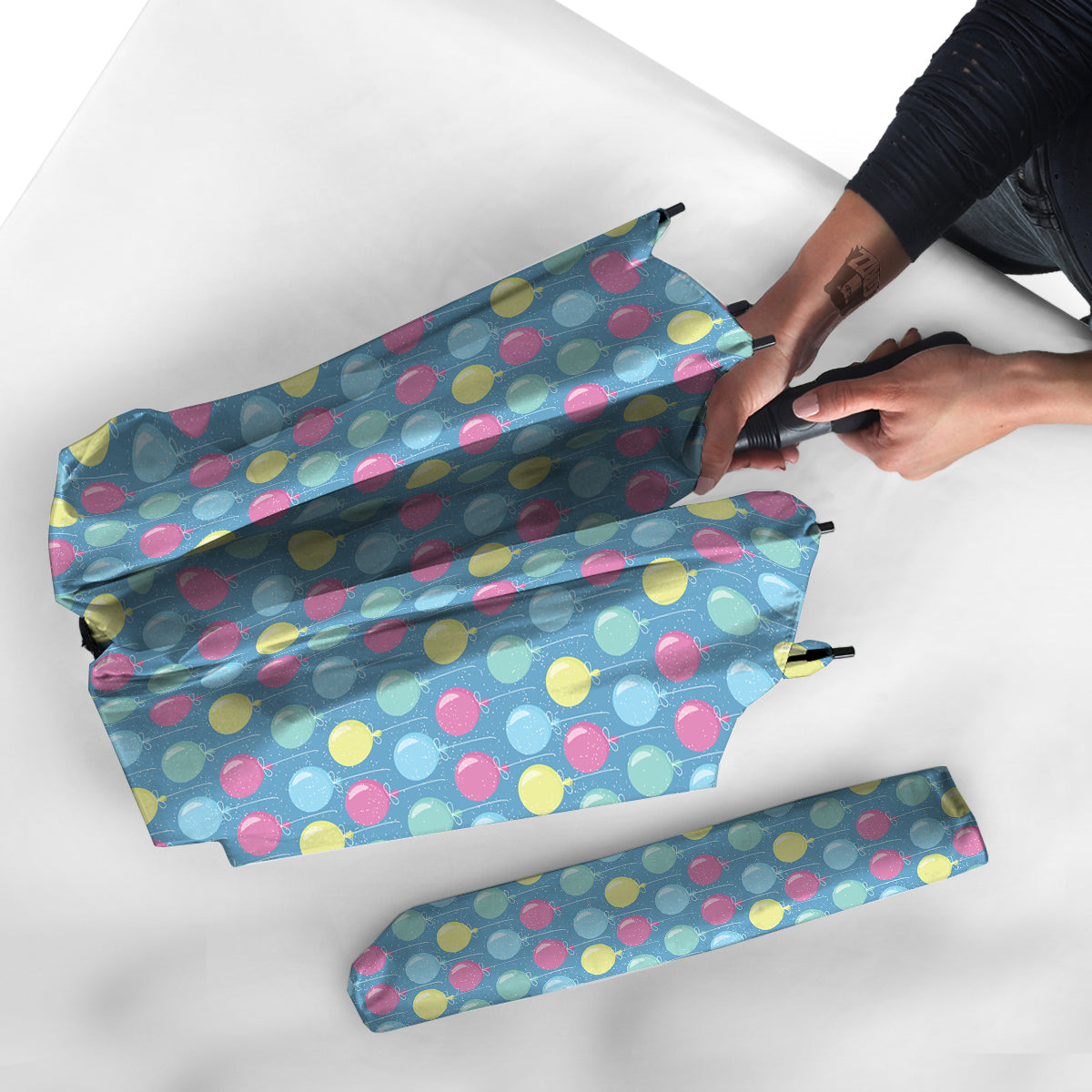 Balloon Colorful Print Pattern Umbrella-grizzshop
