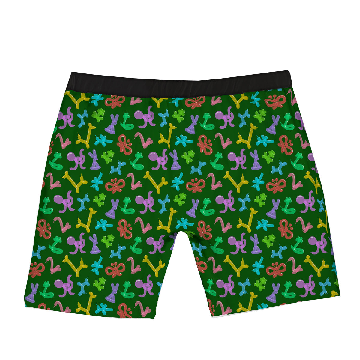 Balloon Modelling Print Pattern Boxer Briefs-grizzshop