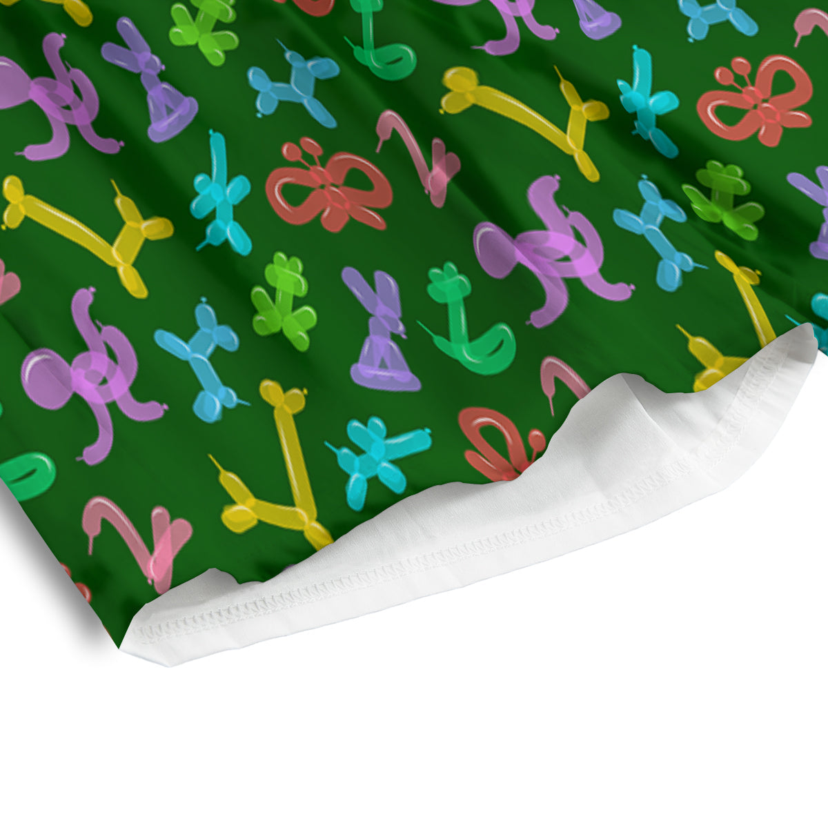 Balloon Modelling Print Pattern Men's Athletic Shorts