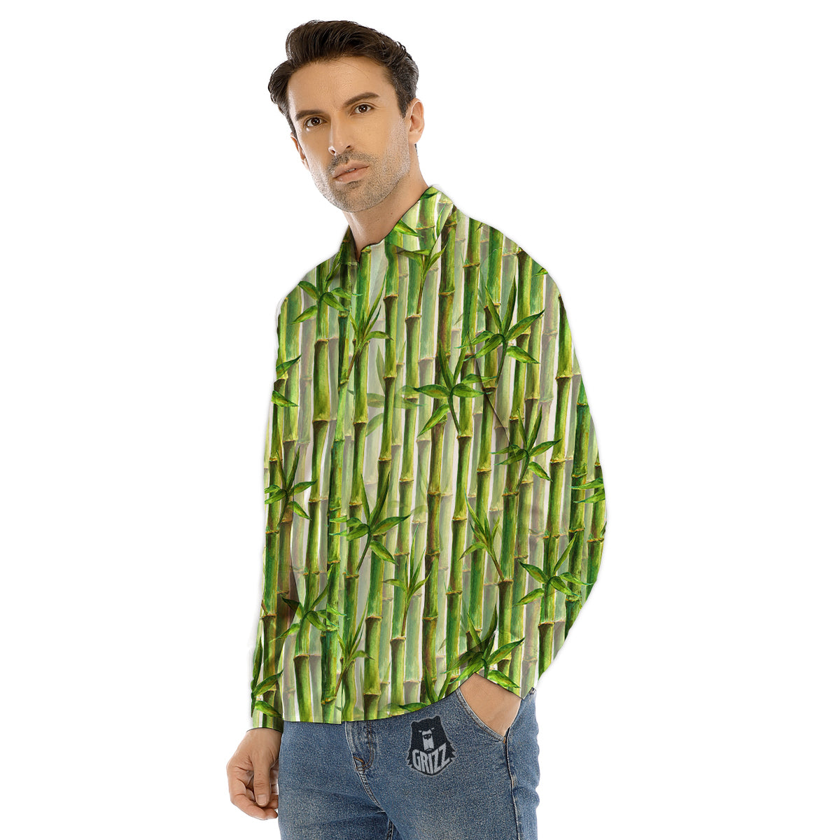 Balloon Red Heart Print Pattern Men's Dress Shirts-grizzshop
