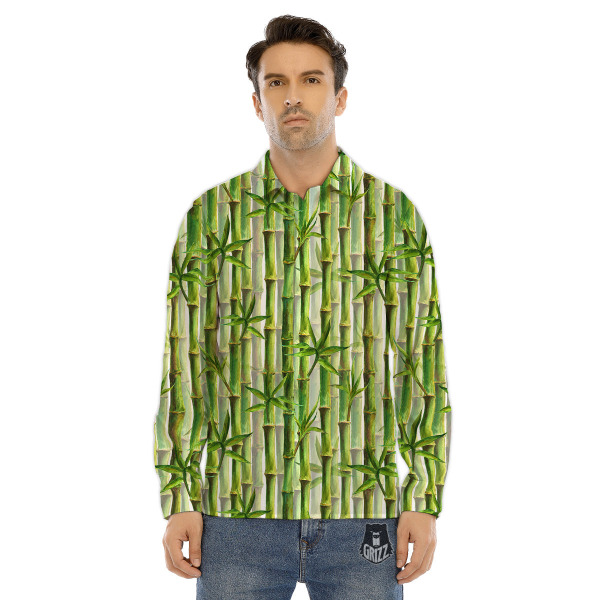 Balloon Red Heart Print Pattern Men's Dress Shirts-grizzshop