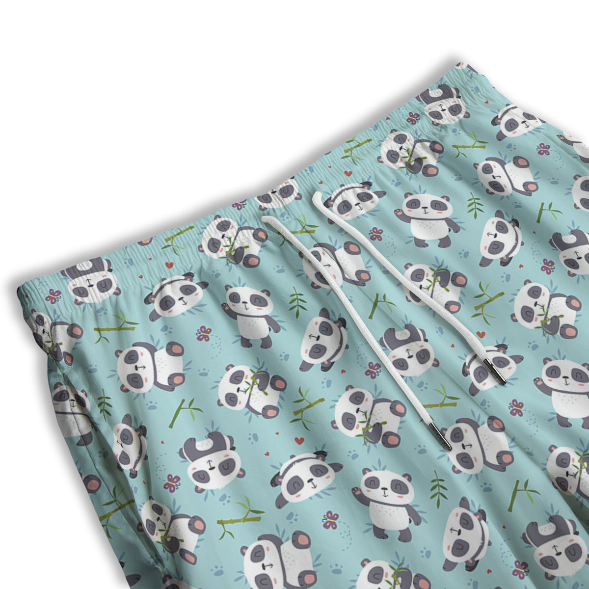 Banana And Papaya Print Pattern Men's Athletic Shorts