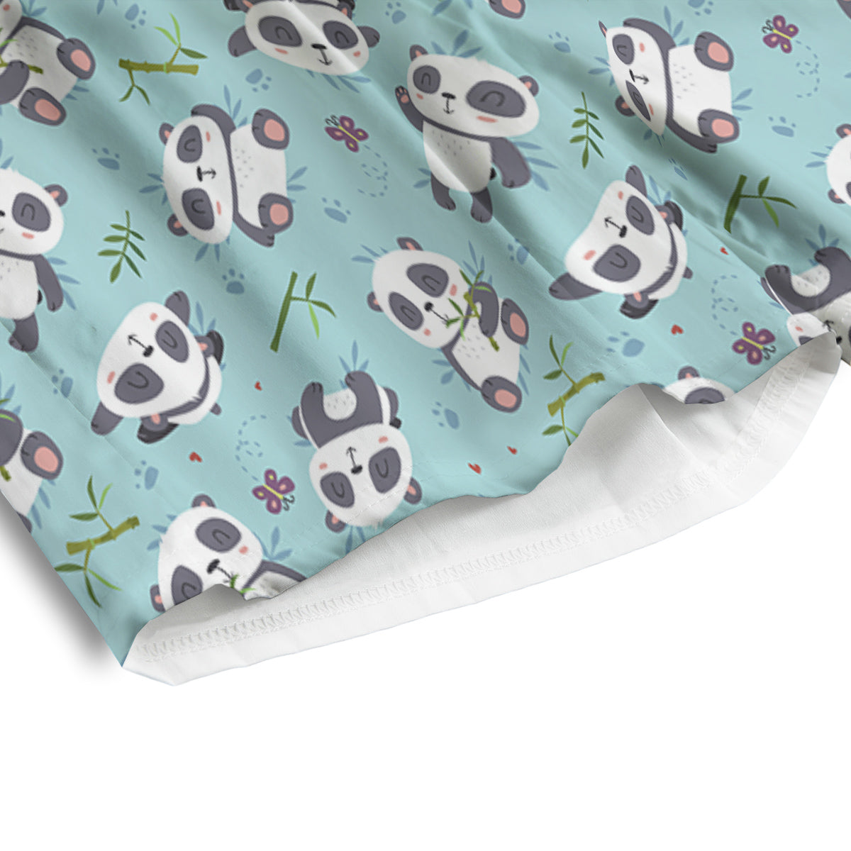 Banana And Papaya Print Pattern Men's Athletic Shorts