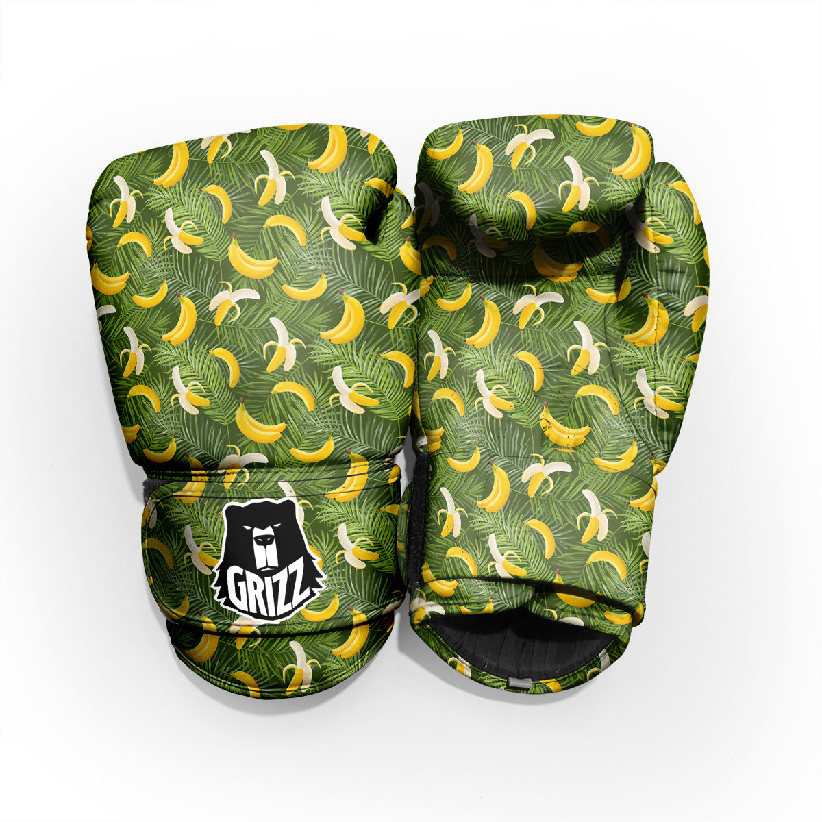 Banana Aloha Print Pattern Pro Boxing Glove