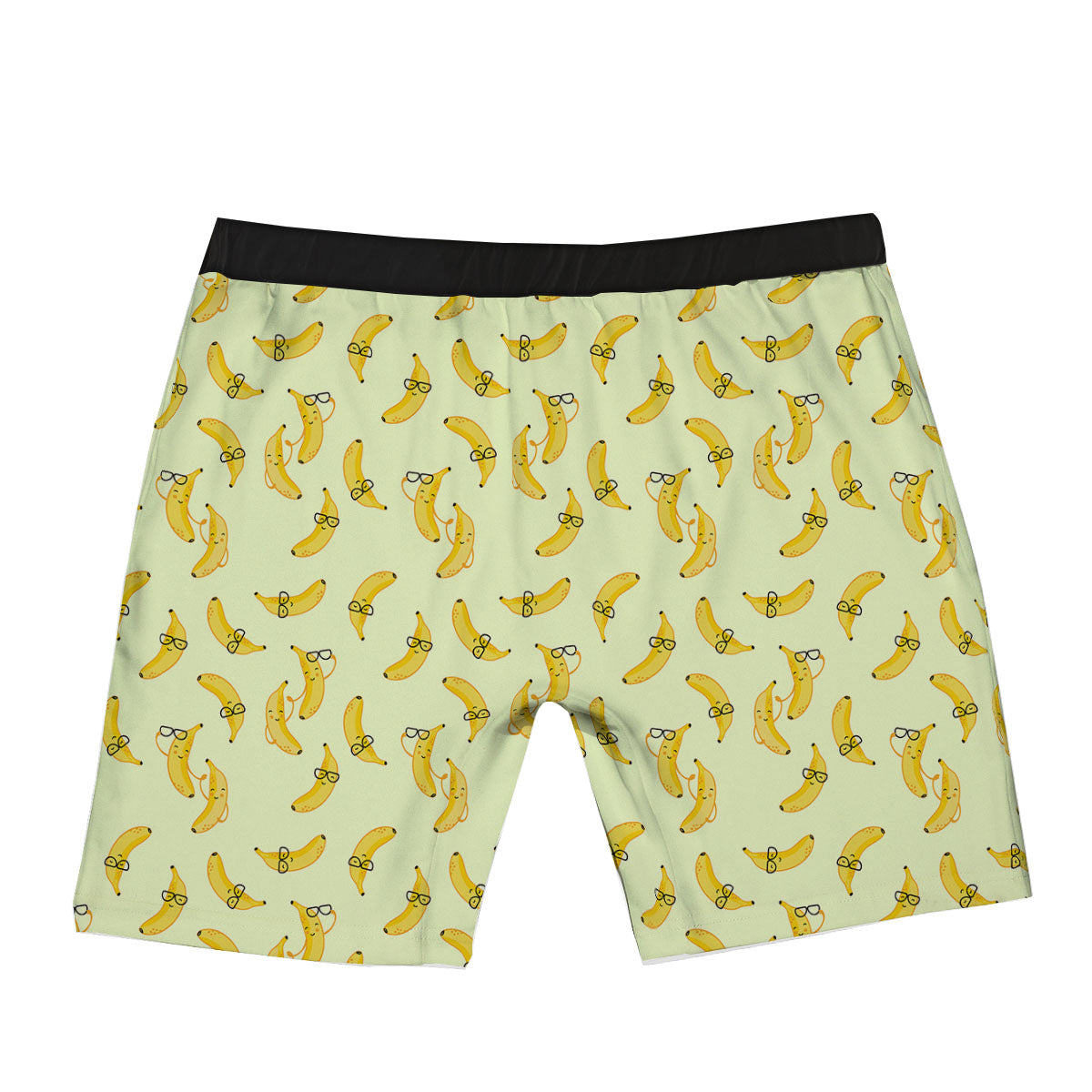 Banana Cute Print Pattern Boxer Briefs-grizzshop
