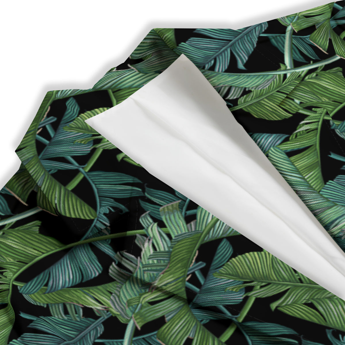 Banana Leaf Print Pattern Women's Blazer-grizzshop