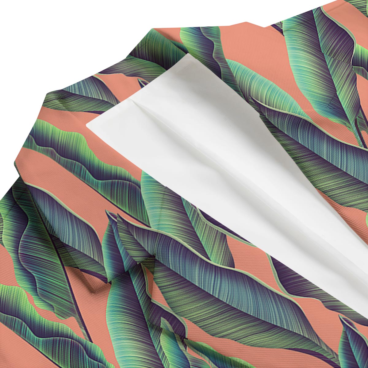 Banana Leaf Tropical Print Pattern Men's Blazer-grizzshop