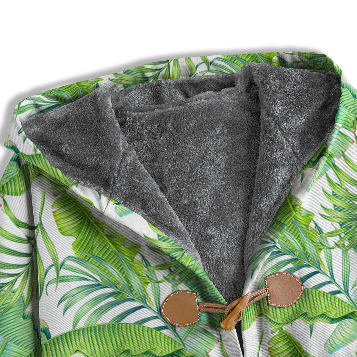 Banana Leave Palm Tree Print Pattern Men's Windbreaker Jacket-grizzshop