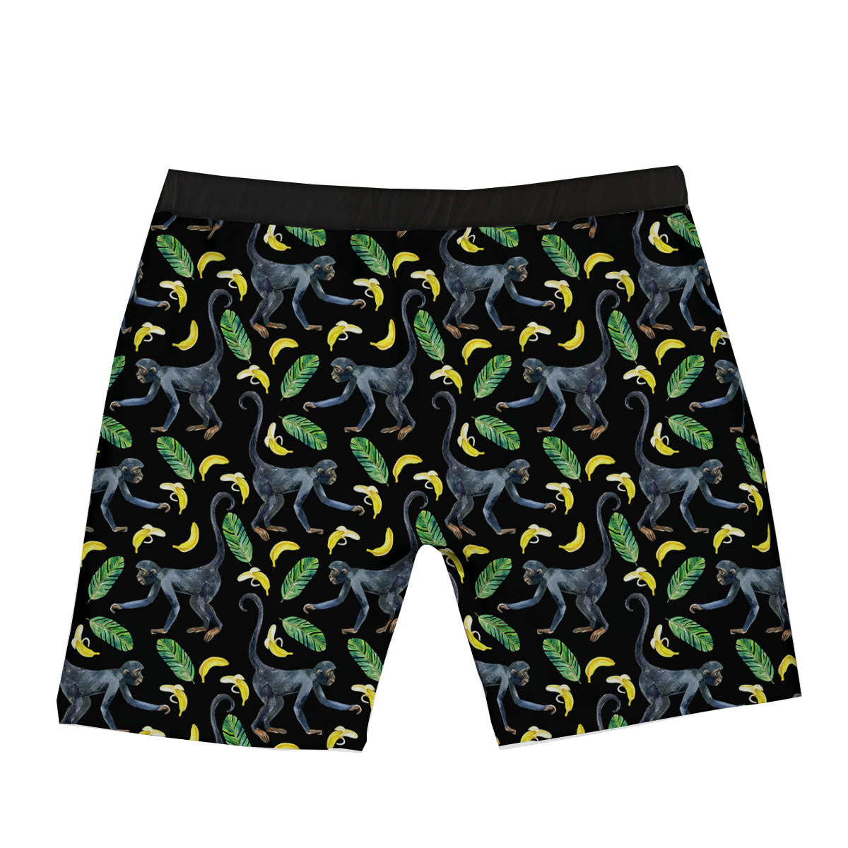 Banana Monkey Pattern Pattern Boxer Briefs-grizzshop