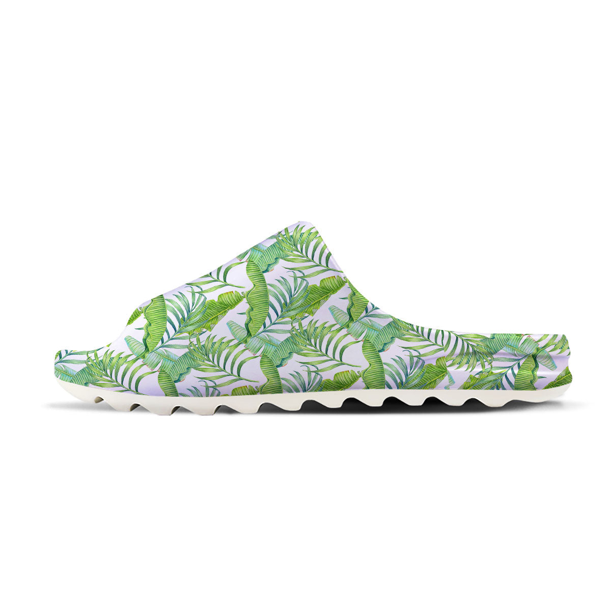 Banana Leave Palm Tree Print Pattern Sandals-grizzshop