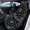 Bandana Black Paisley Print Car Seat Covers-grizzshop