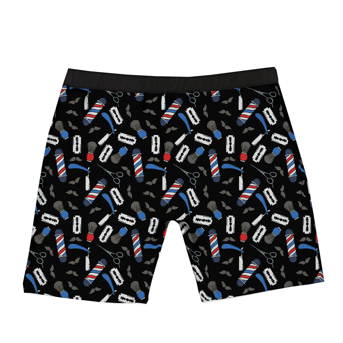 Barber Equipment Print Pattern Boxer Briefs-grizzshop