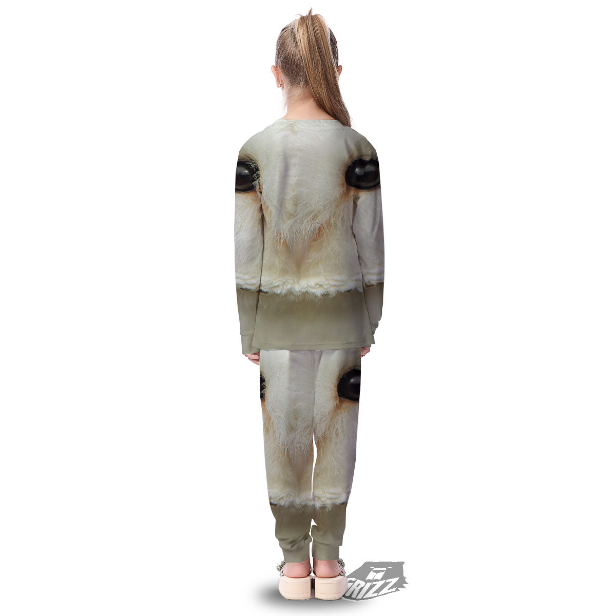 Barn Owl Print Kid's Pajamas-grizzshop
