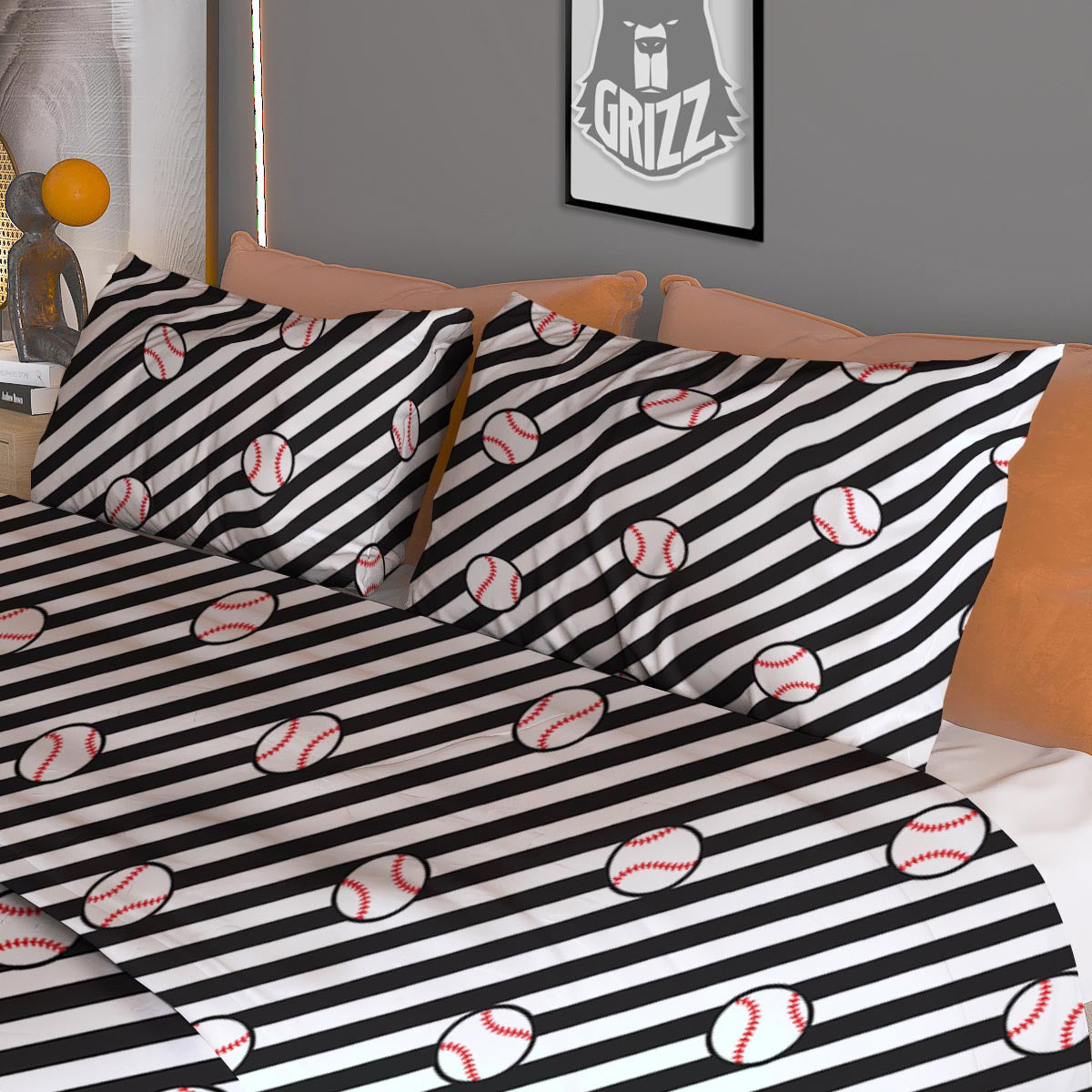 Banana Leaves Teal Print Pattern Duvet Cover Bedding Set