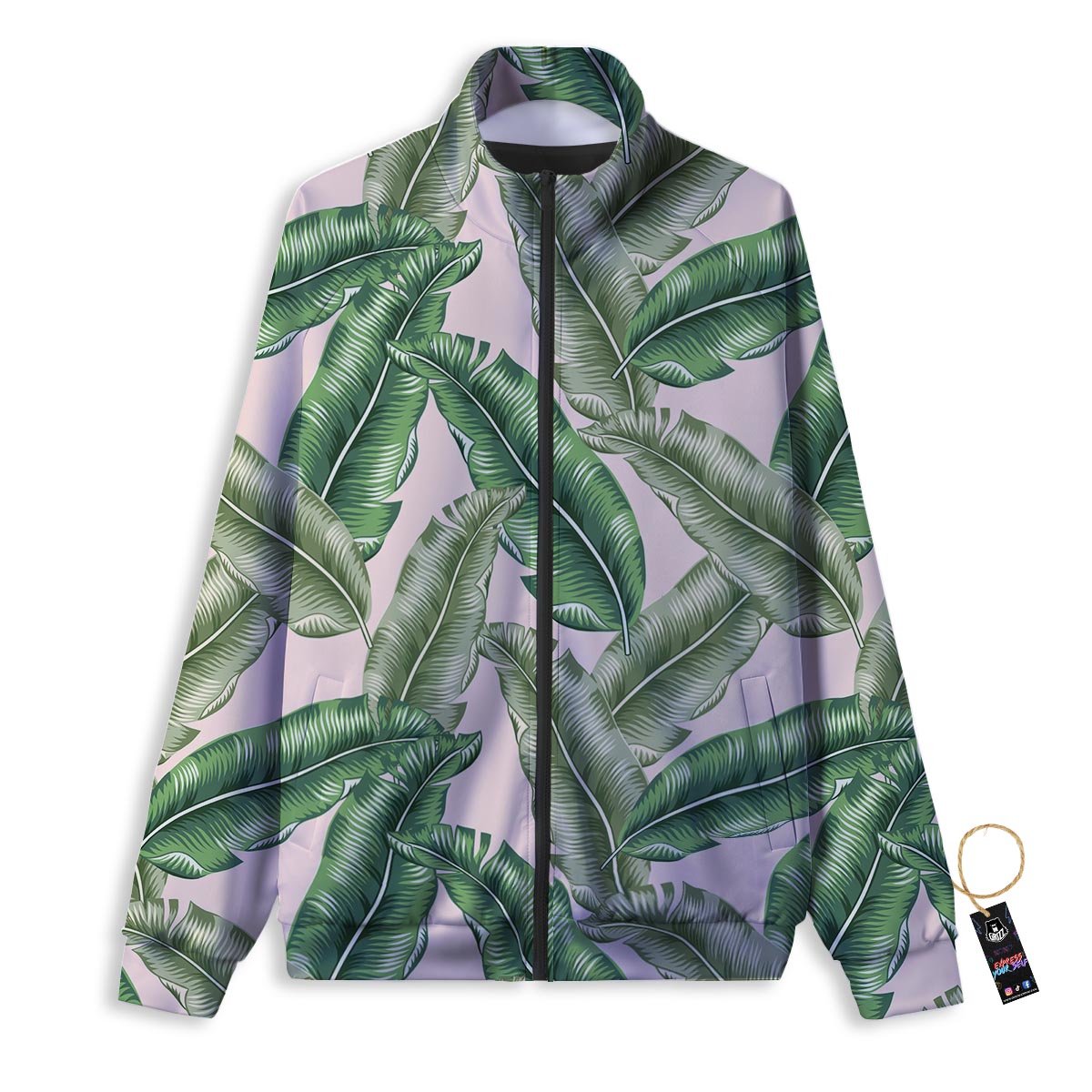 Baseball Red Print Pattern Track Jacket-grizzshop