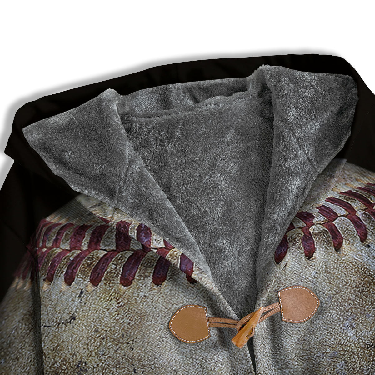Baseballs Grunge Print Men's Windbreaker Jacket-grizzshop