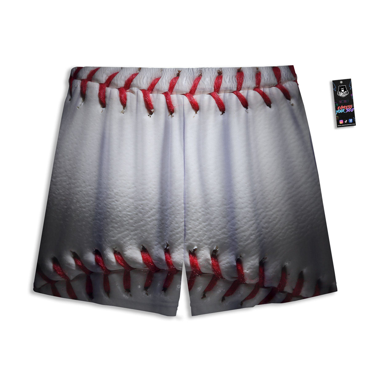 Calendar Geometric Zodiac Print Mesh Shorts