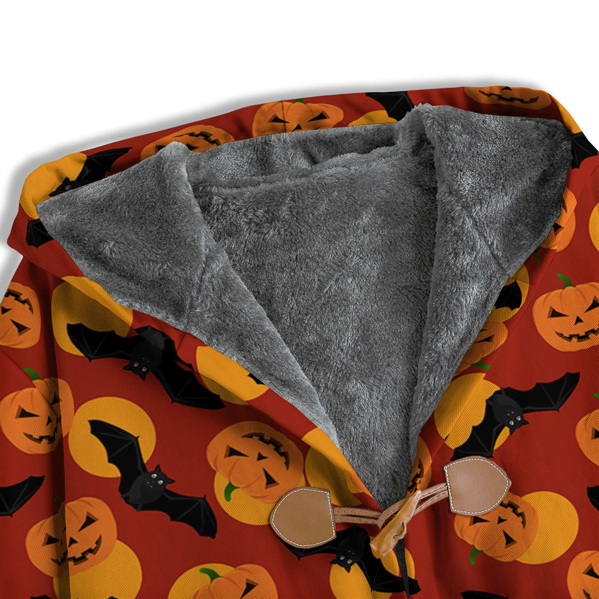 Bat And Pumpkin Halloween Print Pattern Men's Windbreaker Jacket-grizzshop