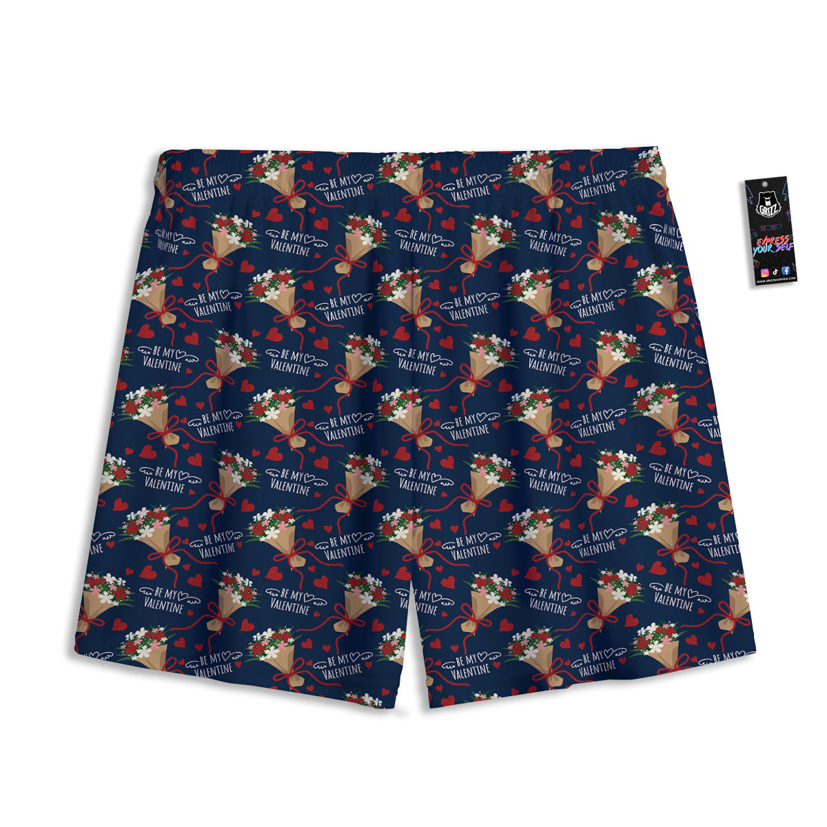 Cannabis Leaf Gold Print Pattern Mesh Shorts
