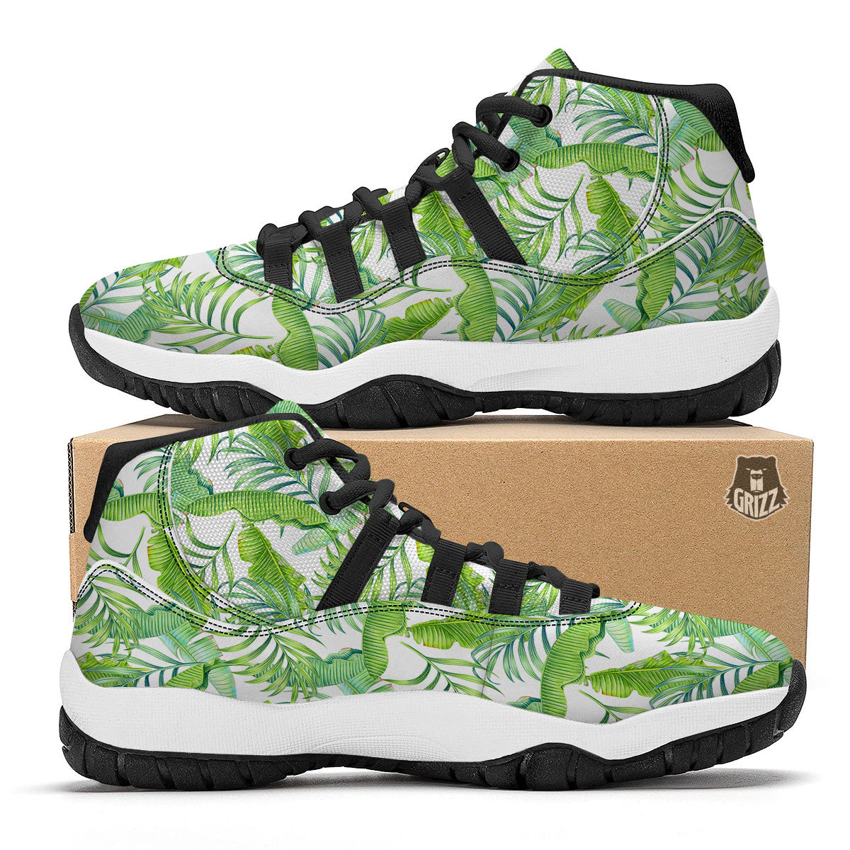 Beagle Cute Cartoon Print Pattern Black Bball Shoes-grizzshop