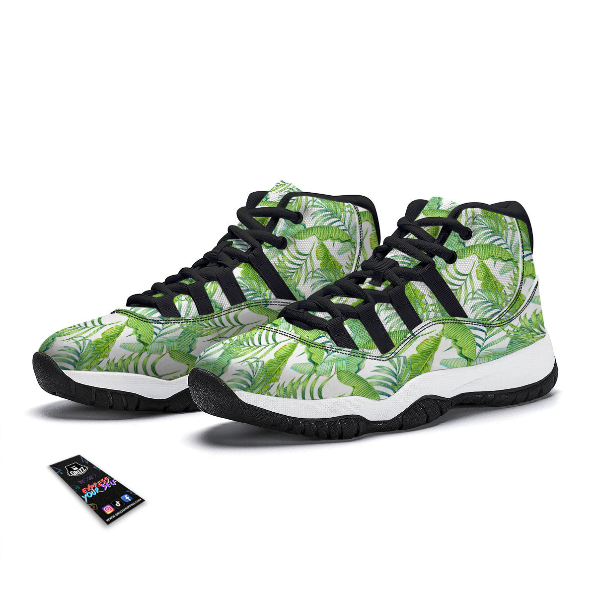 Beagle Cute Cartoon Print Pattern Black Bball Shoes-grizzshop
