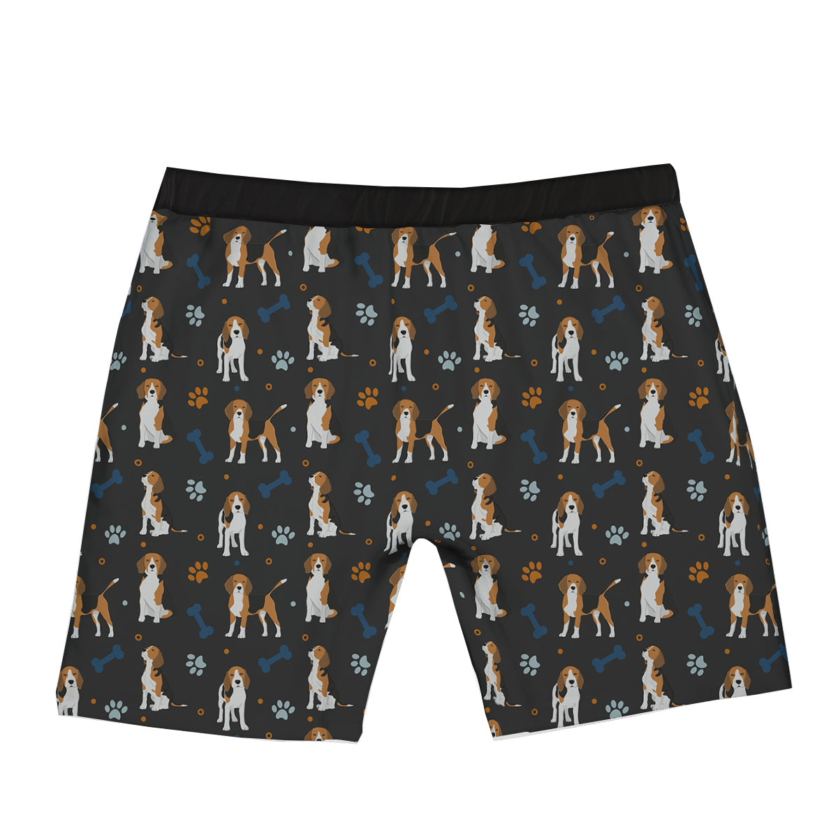 Beagle Cute Cartoon Print Pattern Boxer Briefs-grizzshop