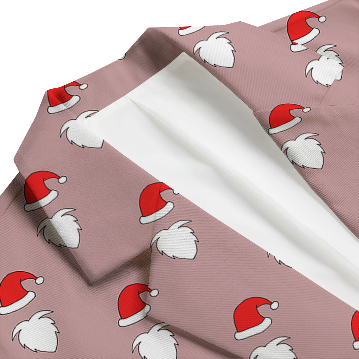 Beard Santa Claus Print Pattern Men's Blazer-grizzshop