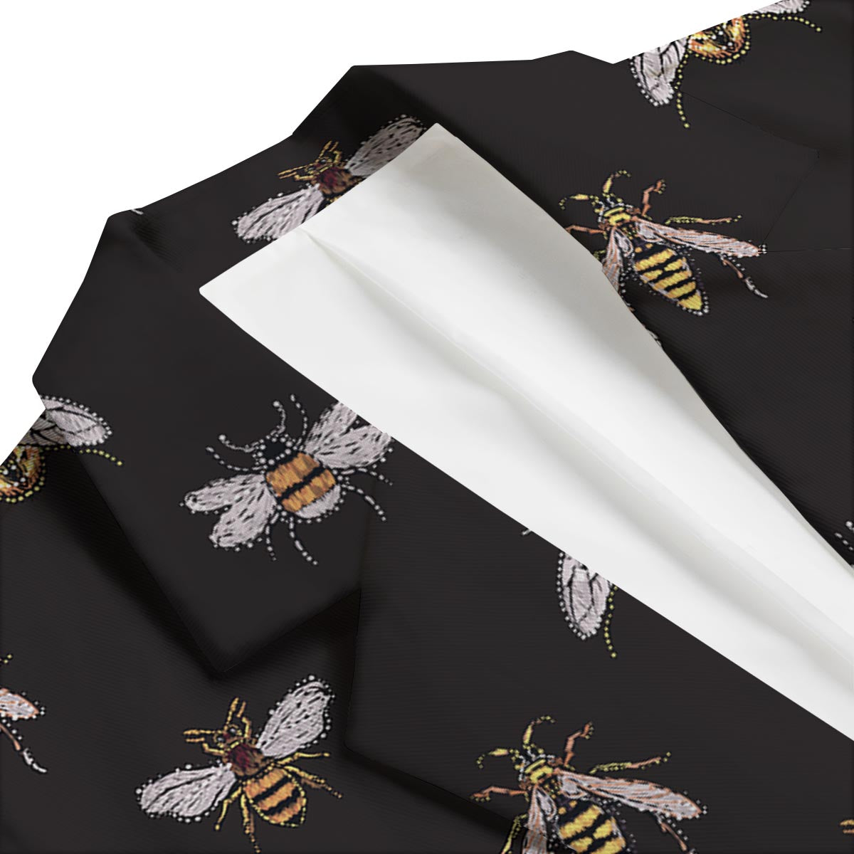 Bee Lovers Honey Gifts Pattern Print Men's Blazer-grizzshop