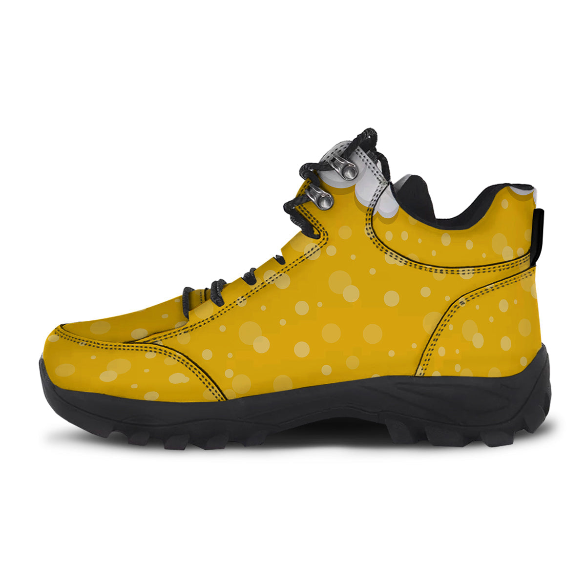 Beer Foam And Bubbles Cartoon Print Hiking Shoes-grizzshop