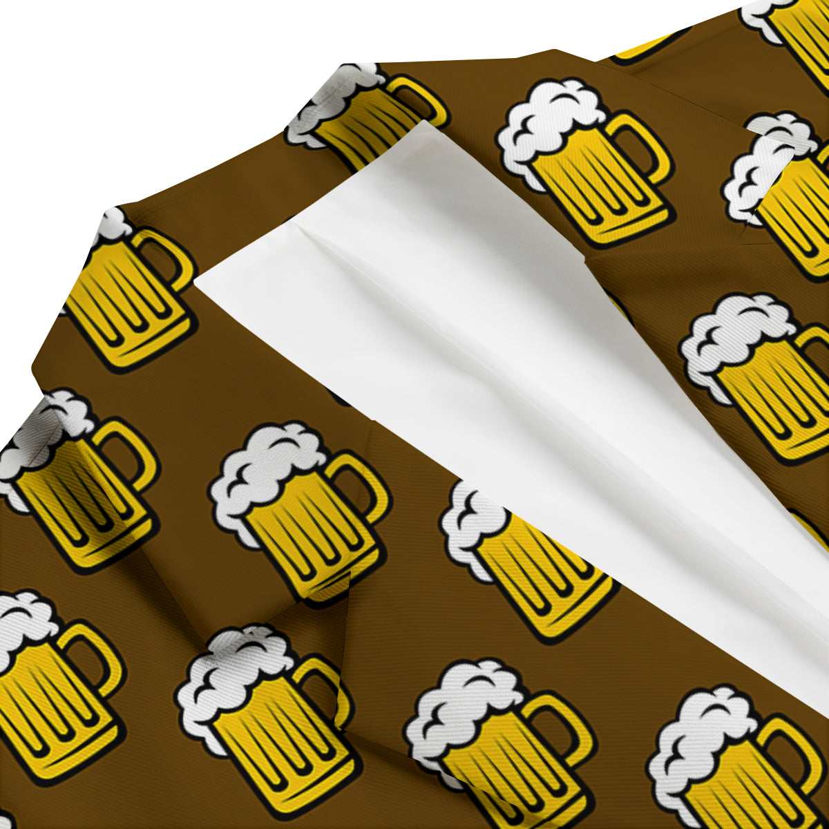 Beer Print Pattern Men's Blazer-grizzshop