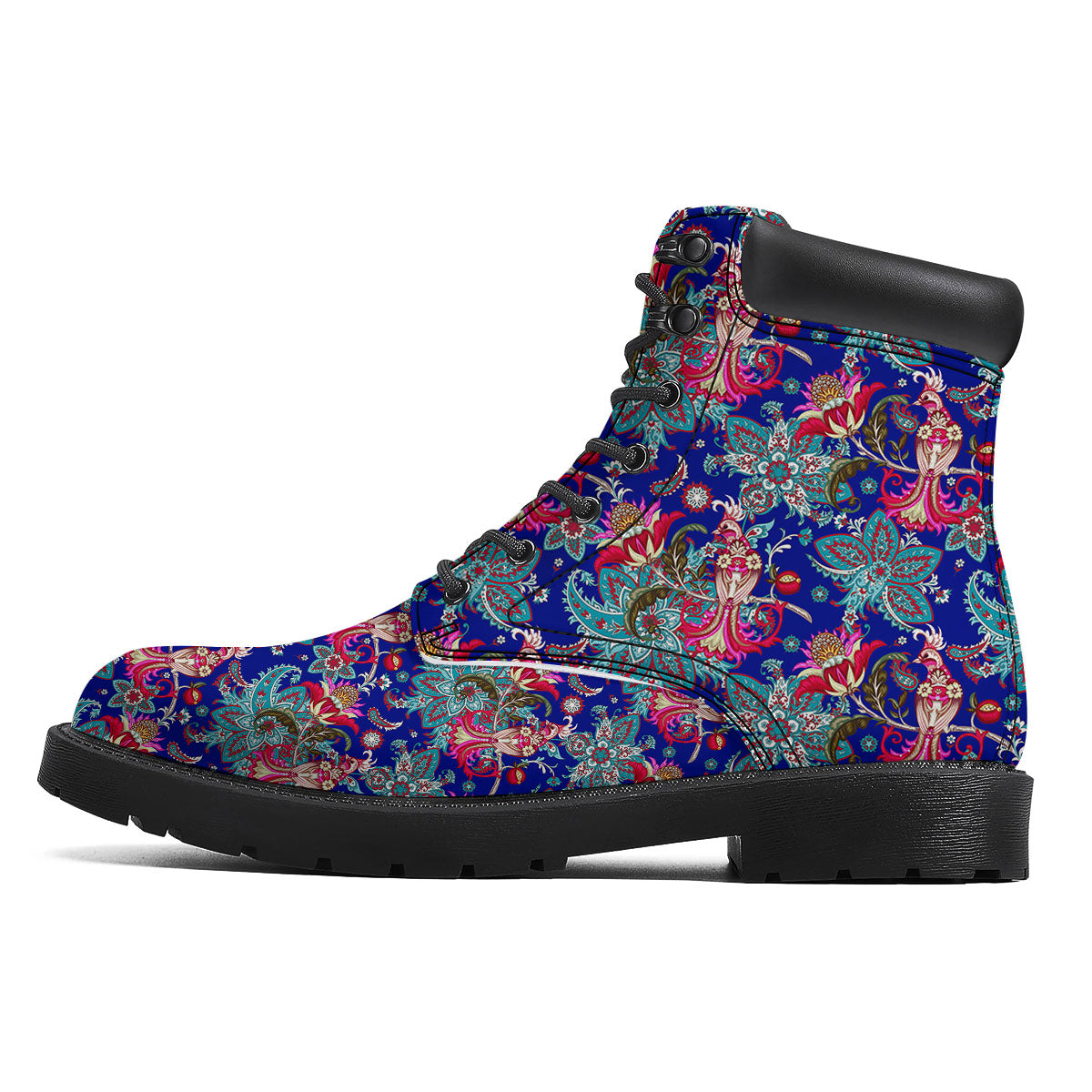 Bird Of Paradise Ethnic Print Pattern Boots-grizzshop