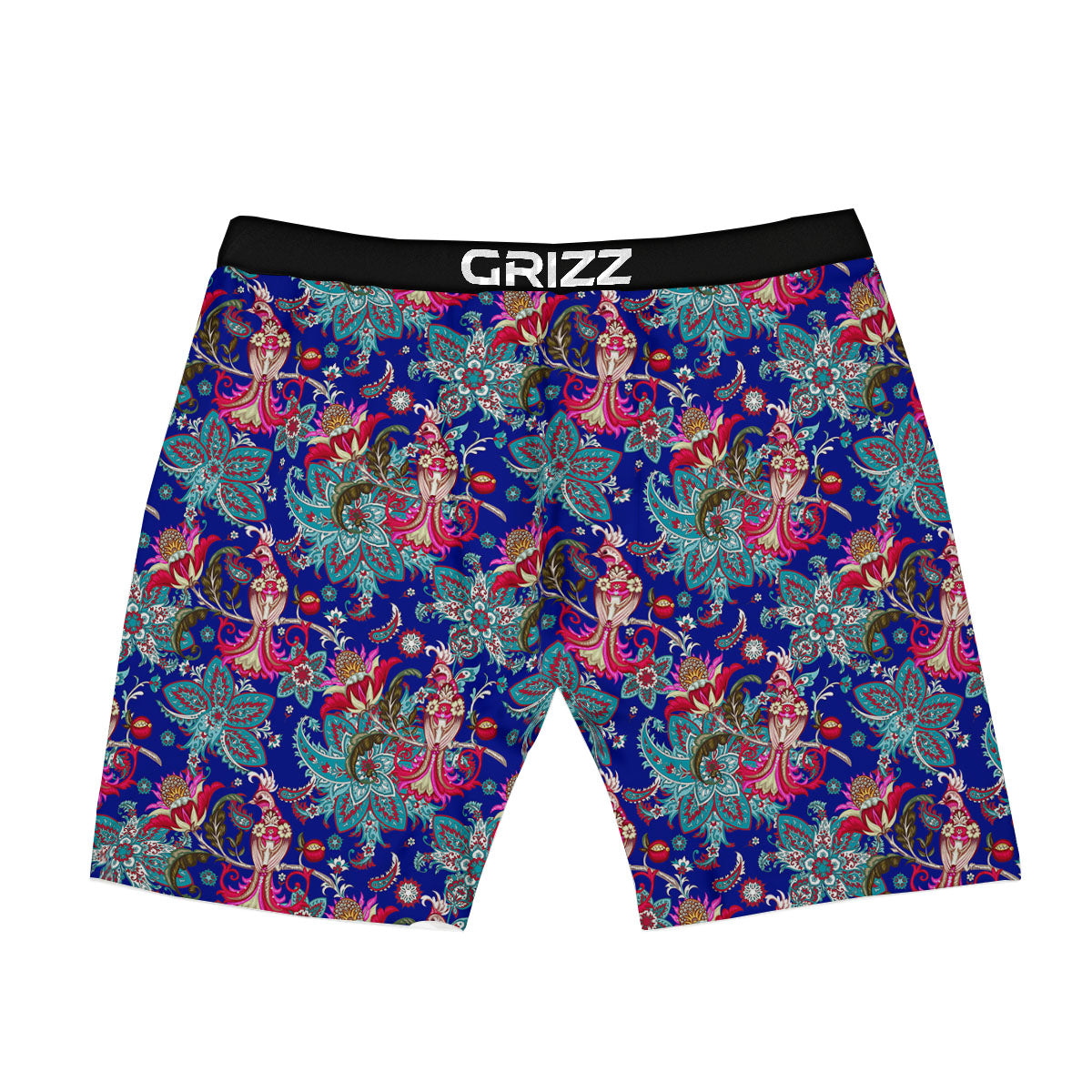 Bird Of Paradise Ethnic Print Pattern Boxer Briefs-grizzshop