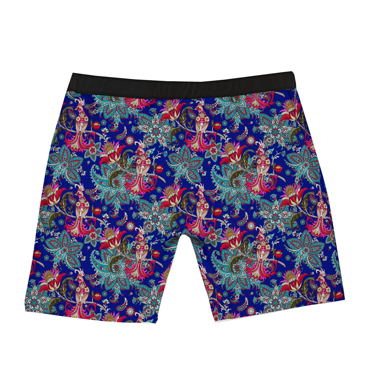 Bird Of Paradise Ethnic Print Pattern Boxer Briefs-grizzshop