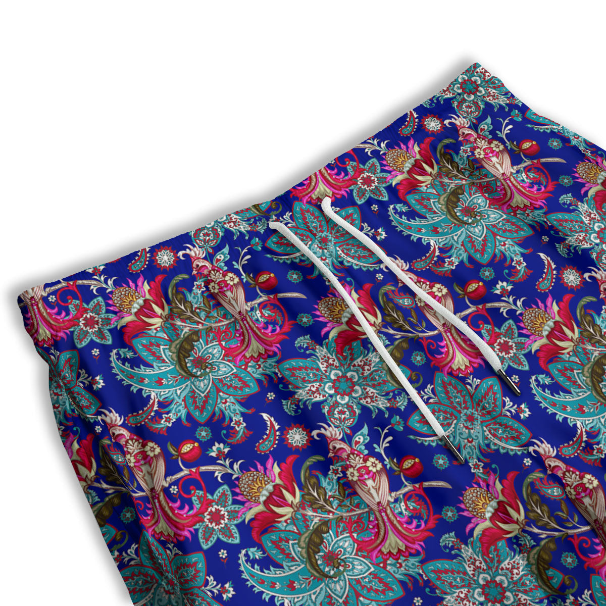 Black Cheetah And Hot Purple Print Men's Athletic Shorts