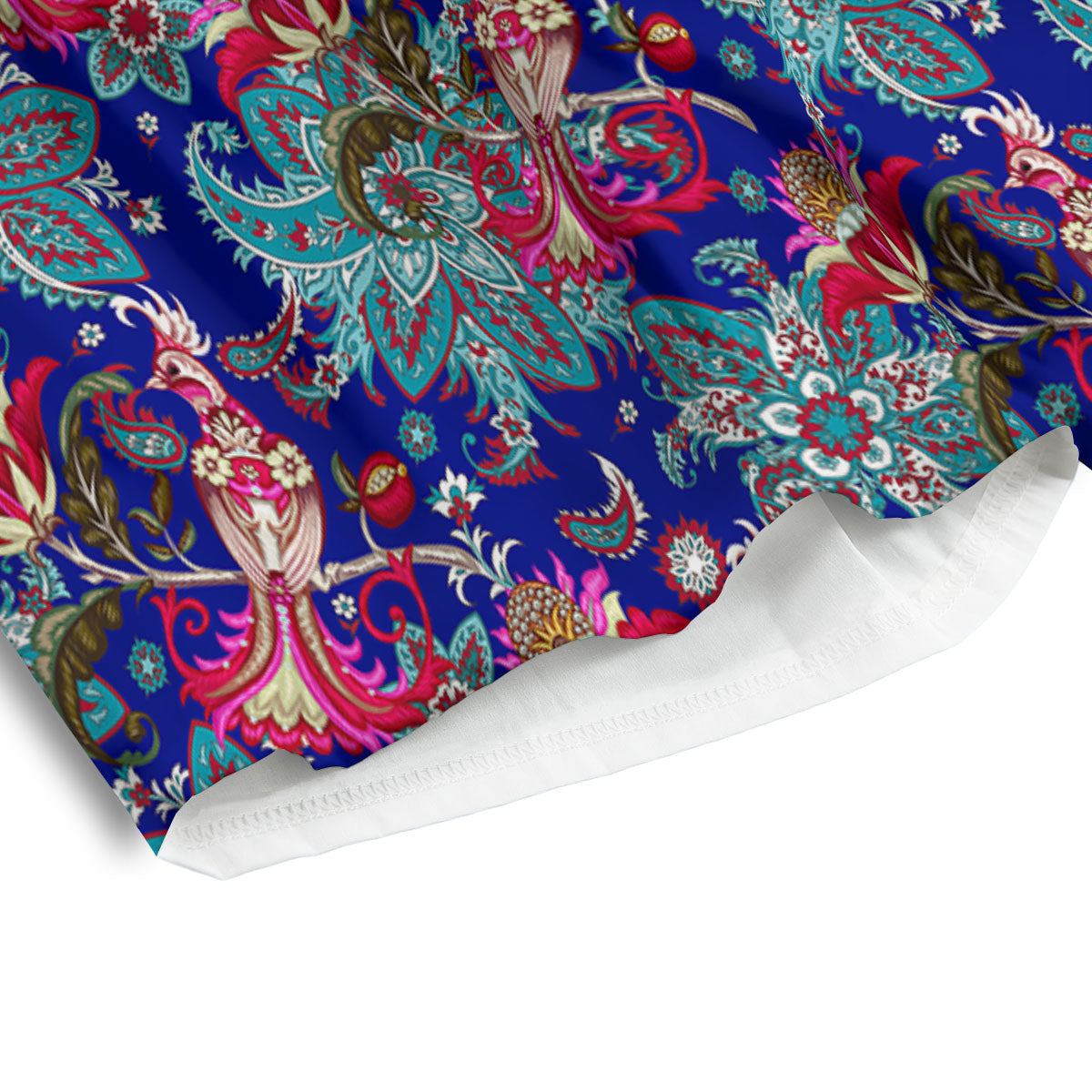 Black Cheetah And Hot Purple Print Men's Athletic Shorts