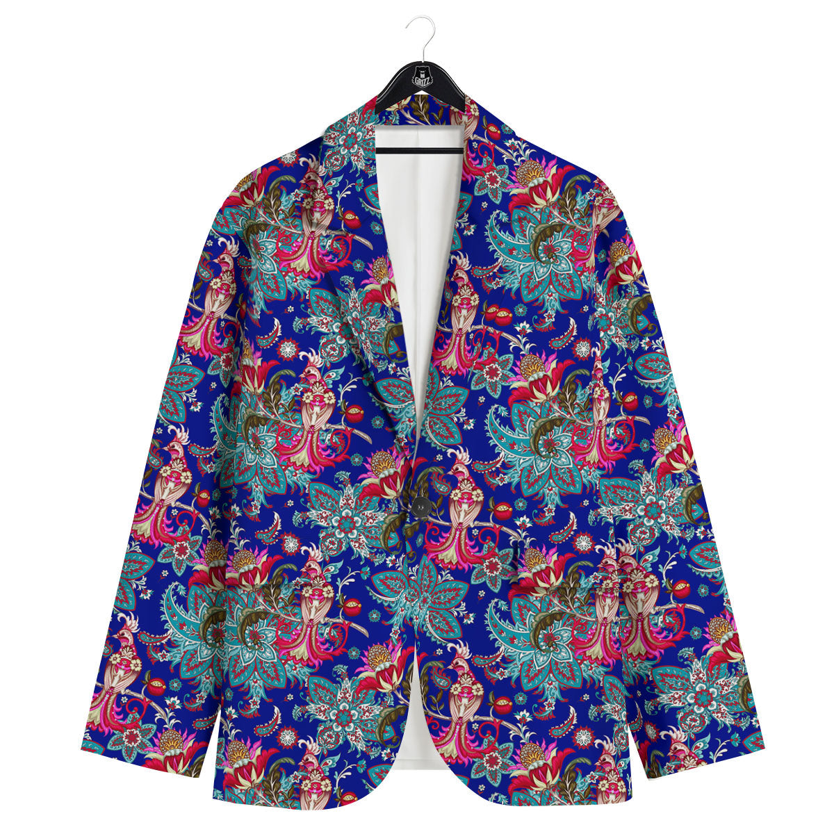 Bird Of Paradise Ethnic Print Pattern Men's Sport Coat-grizzshop