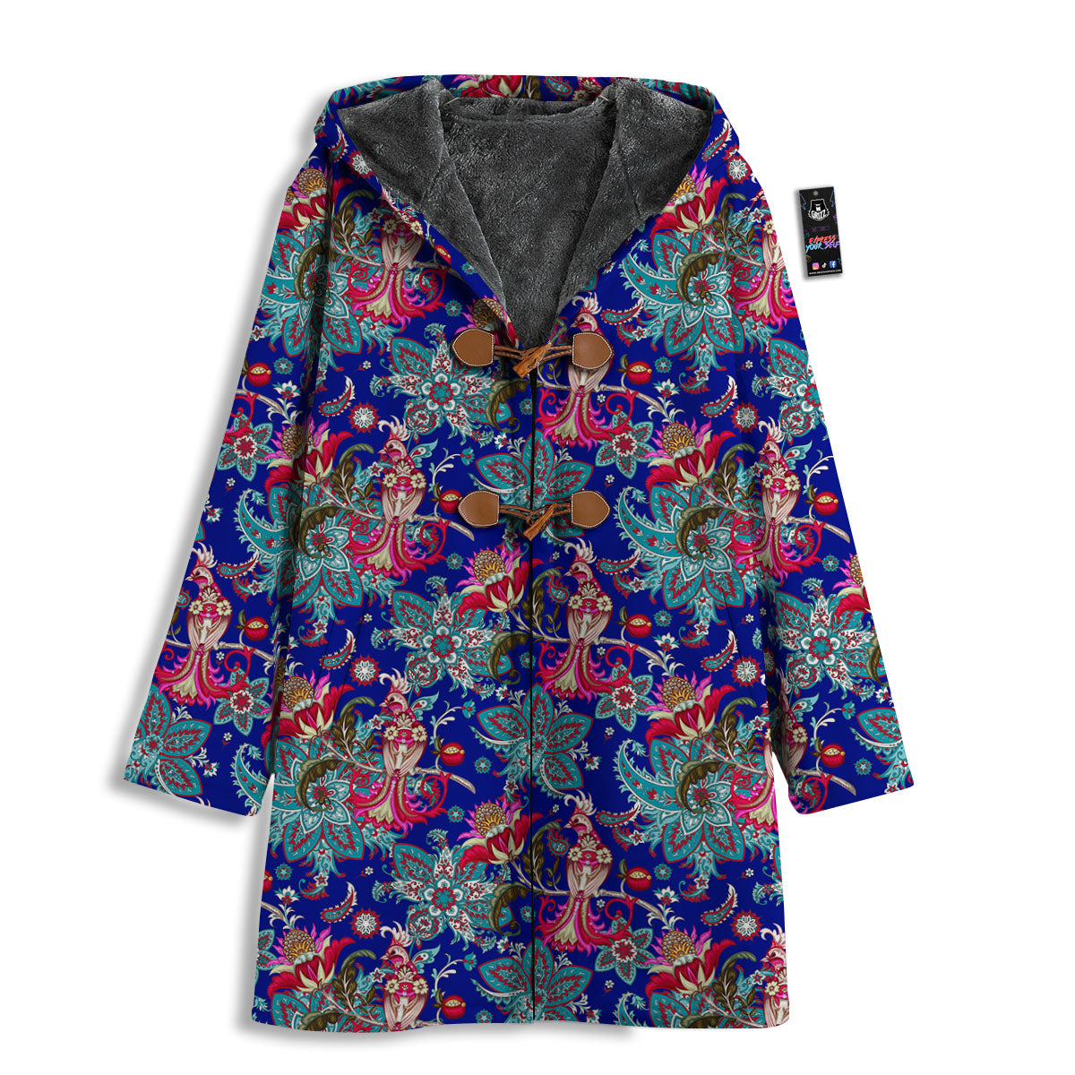 Bird Of Paradise Ethnic Print Pattern Men's Windbreaker Jacket-grizzshop