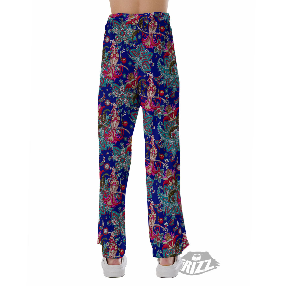 Bird Of Paradise Ethnic Print Pattern Pajama Pants-grizzshop