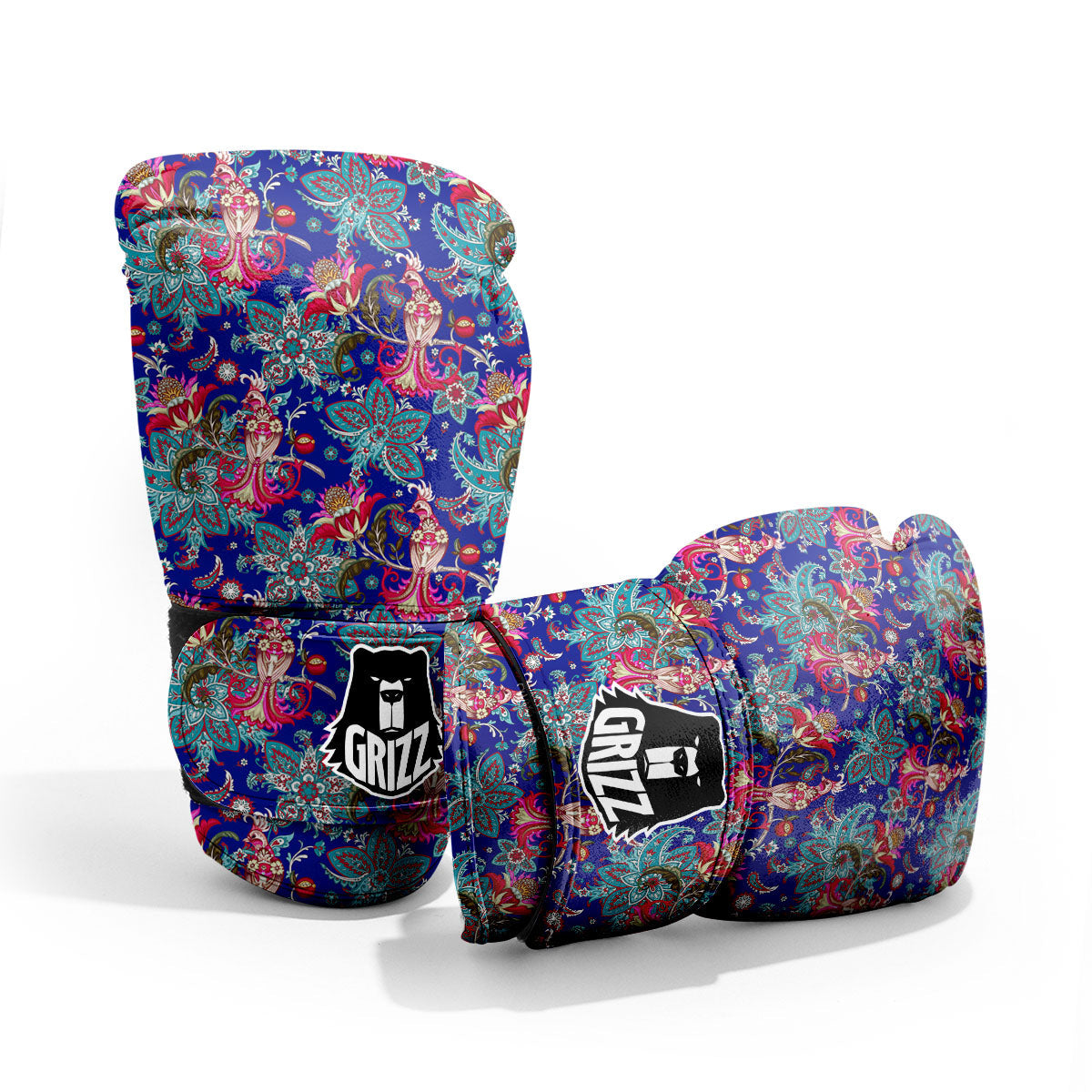 Bird Of Paradise Ethnic Print Pattern Pro Boxing Glove