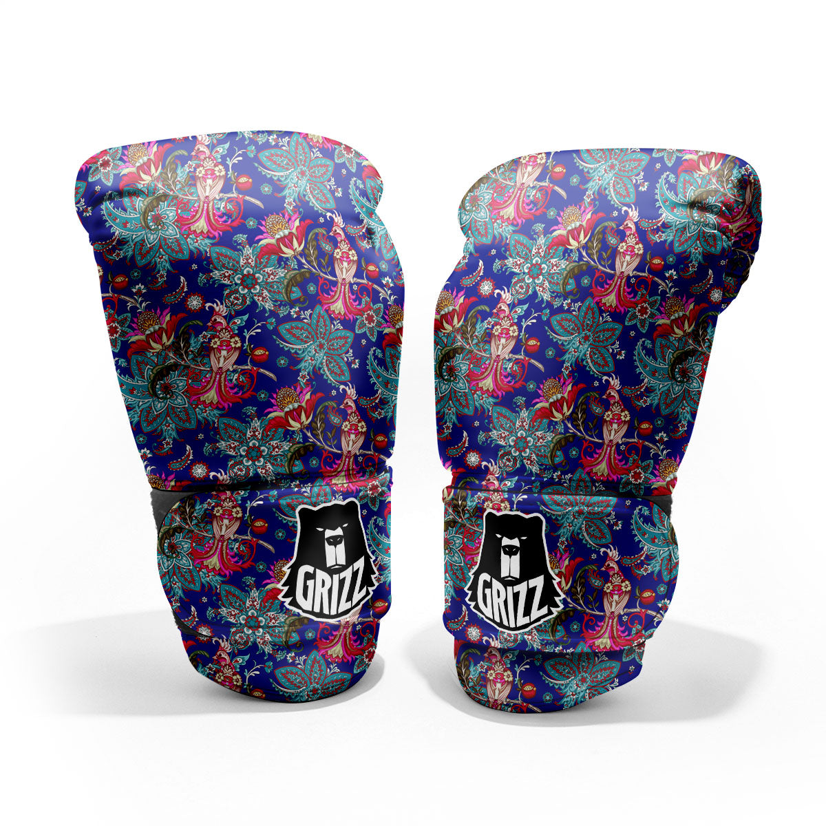 Bird Of Paradise Ethnic Print Pattern Pro Boxing Glove