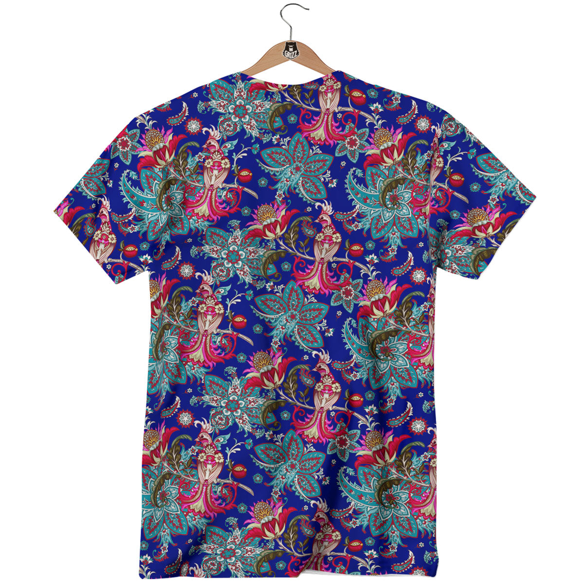 Bird Of Paradise Ethnic Print Pattern T-Shirt-grizzshop