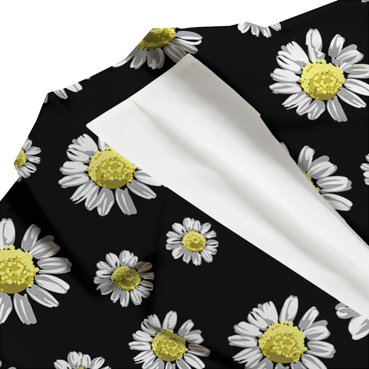 Black Daisy Men's Blazer-grizzshop