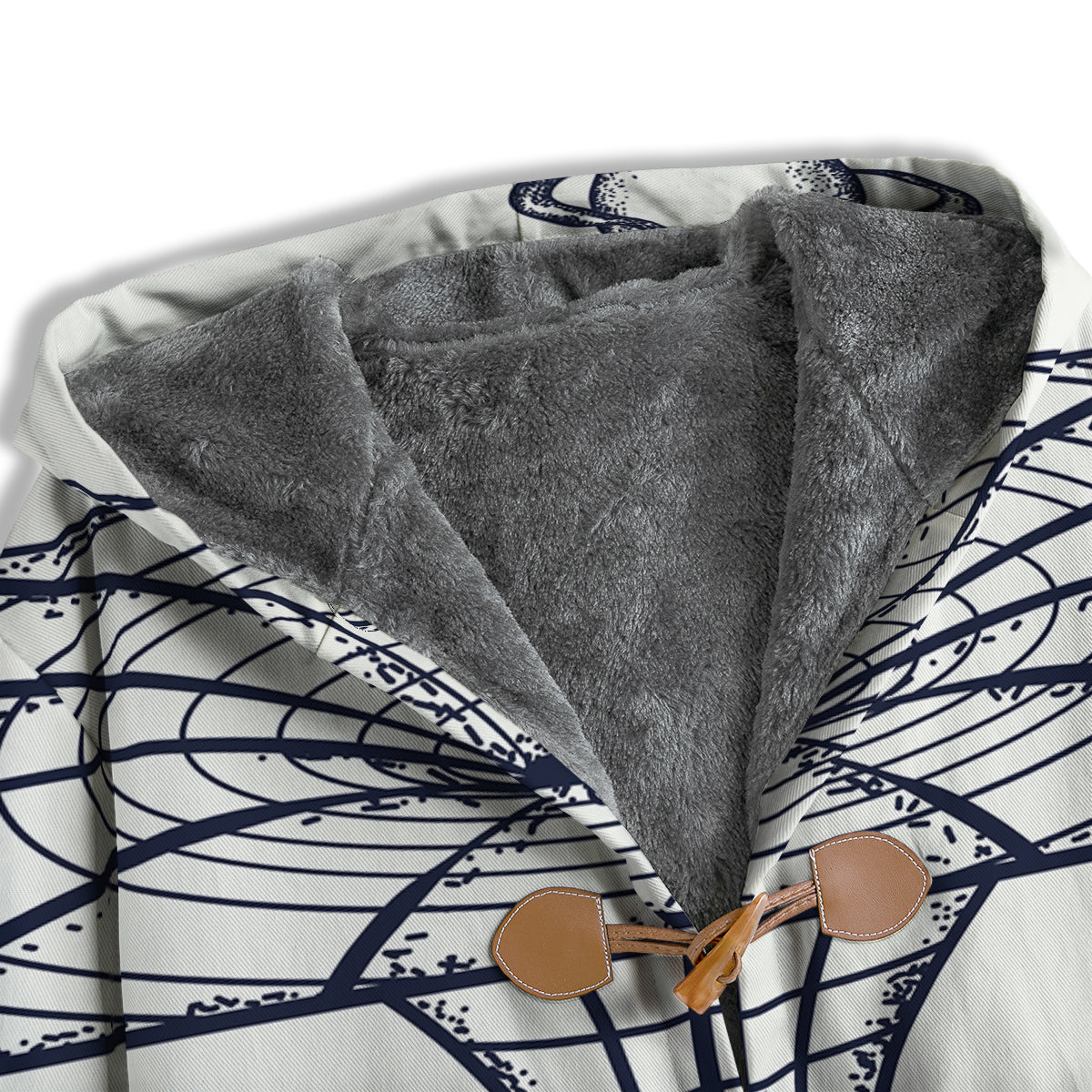Black Hole Tattoo Print Men's Windbreaker Jacket-grizzshop